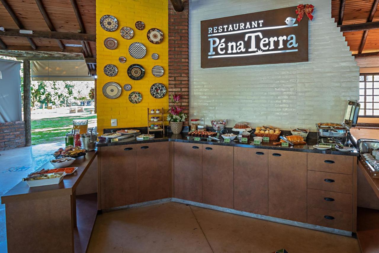 Pousada Pé na Terra Brotas Exterior foto